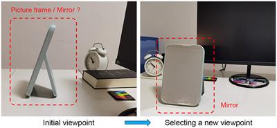 Viewpoint planning with transition management for active object recognition